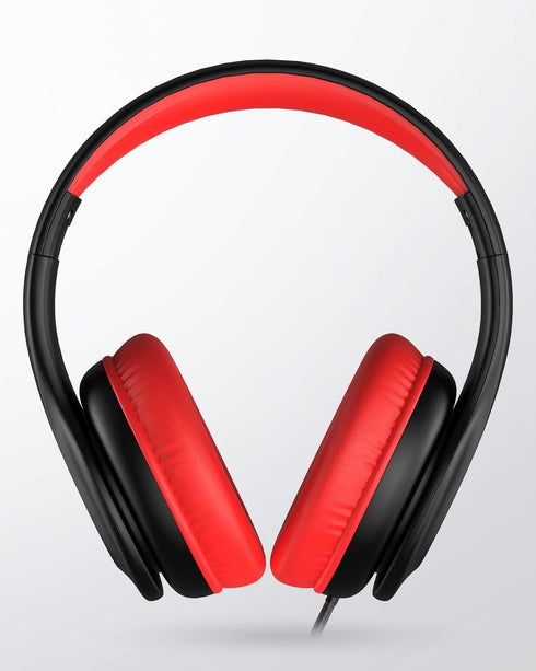 Kids Headphones with Microphone for School K15 Wired Headphones for Kids with Share Port 85dB/94dB Safe Volume Limit, Foldable Boys Girls Headphon...