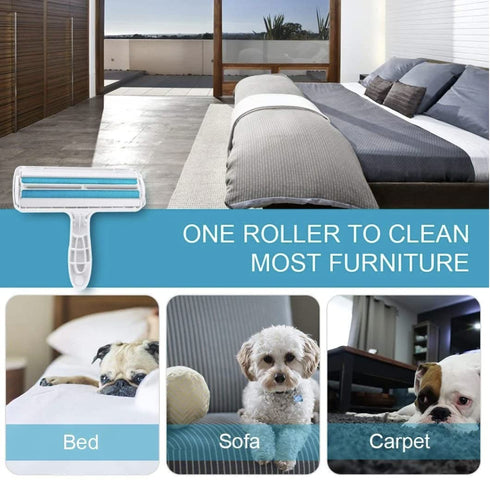 Pet Hair Remover - Reusable Dog and Cat Hair Remover - Fur Remover Tool Cleaner Couch, Colorful Compact and Handy Pet Fur Remover Furniture, Carpe...