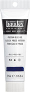 Liquitex Professional Heavy Body Acrylic Paint, 2-oz (59ml) Tube, Prussian Blue Hue...