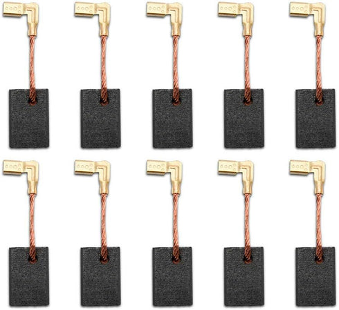 Motor Carbon Brushes, SENRISE Carbon Brush Replacement, Power Tool For Electric Angle Grinder (10Pcs - Model No.CB325)...