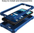 for Nokia C100 case, with Tempered Glass Screen Protector 360 Full-Body Soft TPU Bumper Shockproof Silicone Protective Phone Cover Case for Nokia ...