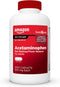 Amazon Basic Care Extra Strength Pain Relief, Acetaminophen Caplets, 500 mg, 1000 Count...