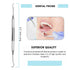 Dental Tools Set - Stainless Steel Krisp Beauty 1 Pc Dental Tooth Pick Tartar Remover Plaque Scraper Probe Scaler Mouth Oral Hygiene Care Dentist ...