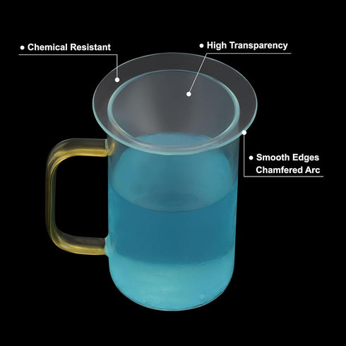 PATIKIL 50mm/70mm/90mm/120mm/150mm Diameter Watch Glass, 1 Set High Transparent Smooth Edges Chamfered Arc Cover Lids for Beakers&Flasks, Evaporat...