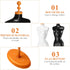 4pcs Doll Cloth Gown Display Support Holder Mini Mannequin Model Stand Plastic Display Support Holder for Doll...