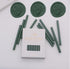 40 Pcs Glue Gun Sealing Wax Sticks for Wax Seal Stamp, Olive Green Sealing Glue Gun Sealing Wax Sticks Mini Glue Stick, Great for Wedding Invitati...