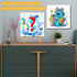 2 Pack Framed and Easel Cute Paint by Numbers Kit for Kids,Dragon Paint by Number for Kids Ages 8-12,Easy DIY Acrylic Oil Painting Kits on Canvas ...
