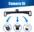 1 PC Car Rear View Camera Bracket, Metal Dash Cam Mount Kit, Waterproof License Plate Mount, Back Up Camera Installation Tool, Automotive Parts, U...