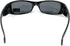 Locs All Black Cholo Biker Extra Narrow Lens Rectangular Sunglasses...