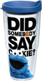 Tervis Sesame Street Made in USA Double Walled Insulated Tumbler Travel Cup Keeps Drinks Cold & Hot, 24oz, Did Somebody Say Cookie...