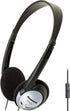 Panasonic Headphones, On-Ear Lightweight Earphones with Microphone and XBS for Extra Bass and Clear, Natural Sound, 3.5mm Jack for Phones and Lapt...
