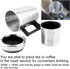Car Electric Kettle, Travel Kettle, Car Water Heater,350Ml 150ML Stainless Steel Car Electric Kettle Coffee Tea Thermos Water Heating Cup 12V...