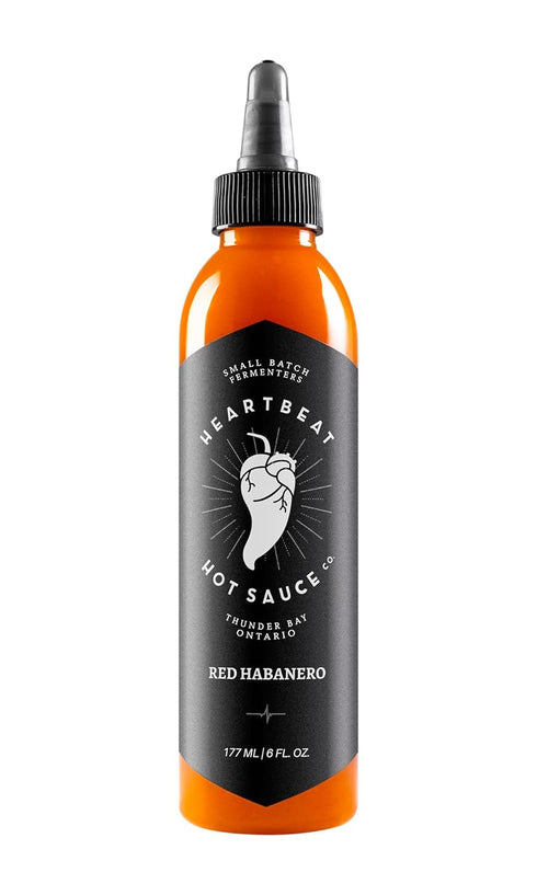 Heartbeat Hot Sauce Co. | Red Habanero, 6 oz....
