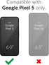 Crave Pixel 5 Case, Dual Guard Protection Series Case for Google Pixel 5 - Black...
