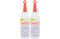 BEACON Fabri-Tac Premium Fabric Glue - Quick Drying, Crystal Clear, Permanent - for Fabrics, Canvas, Lace, Wood and More, 2-Ounce, 2-Pack...