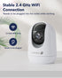 Indoor Security Camera 2K, Pet Camera with Phone App, WiFi Cameras for Home Security Camera for Dog/ Baby Monitor/Elder Pan Tilt, 2.4G, 24/7, 2-Wa...