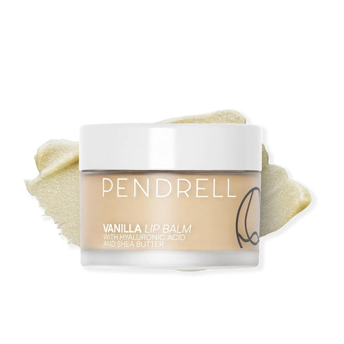 Vanilla Lip Balm - Soothing and Hydrating Lip Balm for Men and Women - Infused with Hyaluronic Acid, Shea Butter and Vitamin E - 30g...