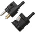 1/4 Inches 6mm Barb Female Fuel Line Quick Connector + 1/4 Inches 6mm Male Fuel Connector Replacement for Yamaha Outboard Motor...