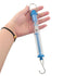 2PCS 1000g/10N Capacity Plastic Tubular Spring Scale Zeroing Capability Plastic Body Spring Balance Hanging Tube...