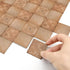 iLAND Dollhouse Flooring on 1/12 scale 1/6 scale, Miniature Dollhouse Accessories, 30pcs Double-Sided Dollhouse Floor Tiles (Classical Inlays & Ma...
