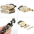Antique Style Lift Arm Kerosene Brass Metal Windproof Lighter for Collection Decorative Gift (Bronzy)...