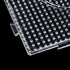 Fuse Beads Boards 5mm Large Clear Plastic Pegboards for Kids Craft Beads 4 PCS...