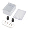 68x58x33mm ABS Plastic Junction Box, Waterproof IP65 Electrical Enclosure Box Universal Project Connection Box with PC Transparent Clear Cover 2.7...