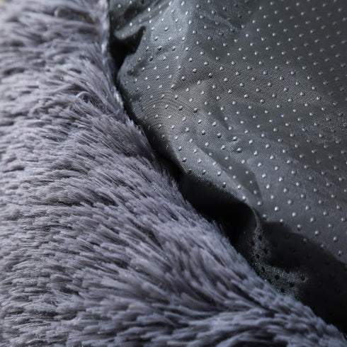 Donut Dog Bed Cat Bed Fluffy Calming Pet Bed Dog Round Bed Cat Round Bed Warm Kitten Nest Ideal for 3Kg Pet...