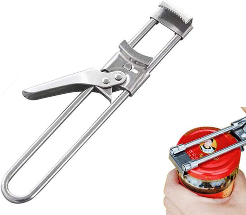 Master Jar & Bottle Opener, Adjustable Multifunctional Stainless Steel Can Opener Jar Lid Gripper, Manual, Kitchen Accessories...