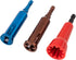 Twisting Wire Tool Set, 3 Way/ 5 Way Tool Stripping Wire and Wire Tool Cap Twisting with 1/4" Chuck (Red), Stripper Wire and Twister, Connector Tw...