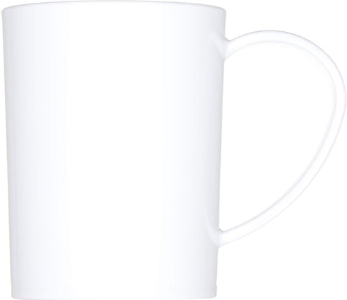 Carlisle FoodService Products 4306602 Break-Resistant Tritan Coffee Mug, 8 oz, White...