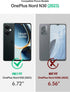 NZND Compatible with OnePlus Nord N30 5G Case, Nord CE 3 Lite 5G with Tempered Glass Screen Protector, Ring Holder/Wrist Strap, Glitter Liquid Flo...