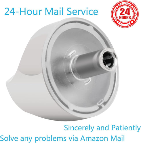 GE Cafe Range Burner Control Knob Replacement Part WB03X25889 for CGP350 & CGP350 Series, Replace WB03T10329, WB03X25889, 4920893, GEHWB03X25889, WB03X32194