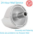 GE Cafe Range Burner Control Knob Replacement Part WB03X25889 for CGP350 & CGP350 Series, Replace WB03T10329, WB03X25889, 4920893, GEHWB03X25889, WB03X32194