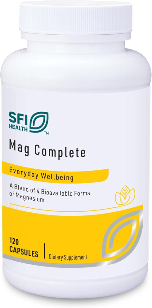 Mag Complete - Premium Magnesium Complex with Four Bioavailable Forms of Magnesium - Magnesium Supplement with Succinate, Taurinate, Malate & Aspa...