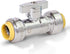 UPSSP1212 1/4 Turn Straight Stop for Push-Fit Valve, 1/2 x 1/2 Inch,...