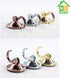Suction Cup Hooks, Powerful Vacuum Wreath Hangers for Glass Door or Window, Set of 4, Silver Chrome...