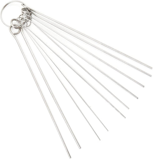 Utoolmart Welding Tip Cleaner, Nozzle Cleaner Gas Welding Brazing Cutting Torch Tip Cleaner Needle 1 Set...