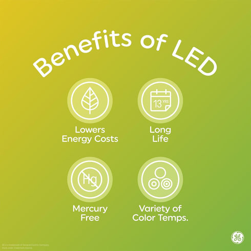 GE LED+ Color Changing LED Light Bulbs with Remote, 9.5W, No App or Wi-Fi Required, A19, CAC (2 Pack)...