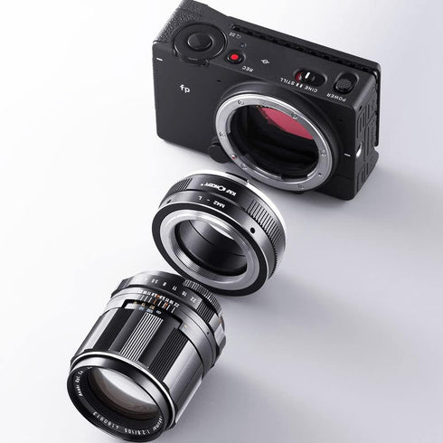 K&F Concept Lens Mount Adapter M42-L Manual Focus Compatible with M42 Lens to L Mount Camera Body...