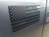EyeCatcher USA Flag Emblem Decal Black - 2 Pack...
