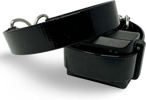 Quick Adjust E-Collar Replacement Strap Dog Training Collar Fits Fi, Dogtra, Sportdog Replacement Strap, Genuine BioThane®-Made in The USA (HF Bla...