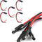 5PCS 10 Gauge 2 Pin Quick Disconnect Polarized Wire Harness, 12 Inch SAE Connector Bullet Lead Cable, Automotive Heavy Duty Extension Cable for Ca...