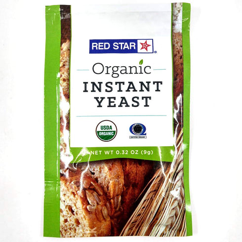 Lesaffre Red Star Organic Instant Yeast - 5 Packets...
