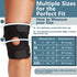 ComfiLife Knee Brace for Knee Pain Relief – Neoprene Knee Brace for Working Out, Running, Injury Recovery – Side Stabilizers – 3 Point Adjustable ...