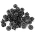 81514-663A 50x Front Fender Bumper Push Type Retainer Clips - Compatible with Honda, GM, Ford, Mitsubishi - Replaces OEM #: 91512-SX0-003, MU00031...