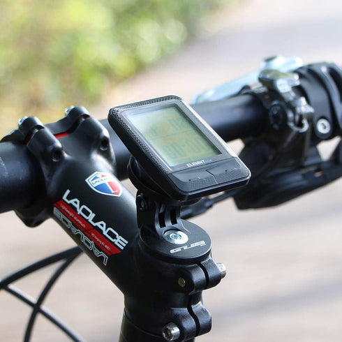 Angle Adjustable Bike Computer Mount - Stem Top Cap Holder Compatible with Garmin Edge, Wahoo Elemnt, Bryton, Cateye...