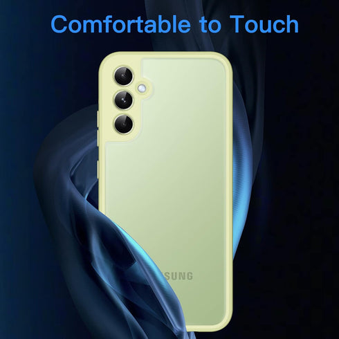 JETech Matte Case for Samsung Galaxy A54 5G 6.4-Inch, Frosted Translucent Back Protective Slim Phone Cover, Anti-Fingerprints (Lime)...