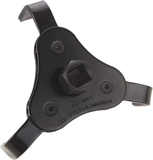 LCGP from 2-1/2 inch to 4.5 inch Black Oil Filter Wrench Tool Set with 3 Jaw, Universal Adjustable Oil Filter Wrench...