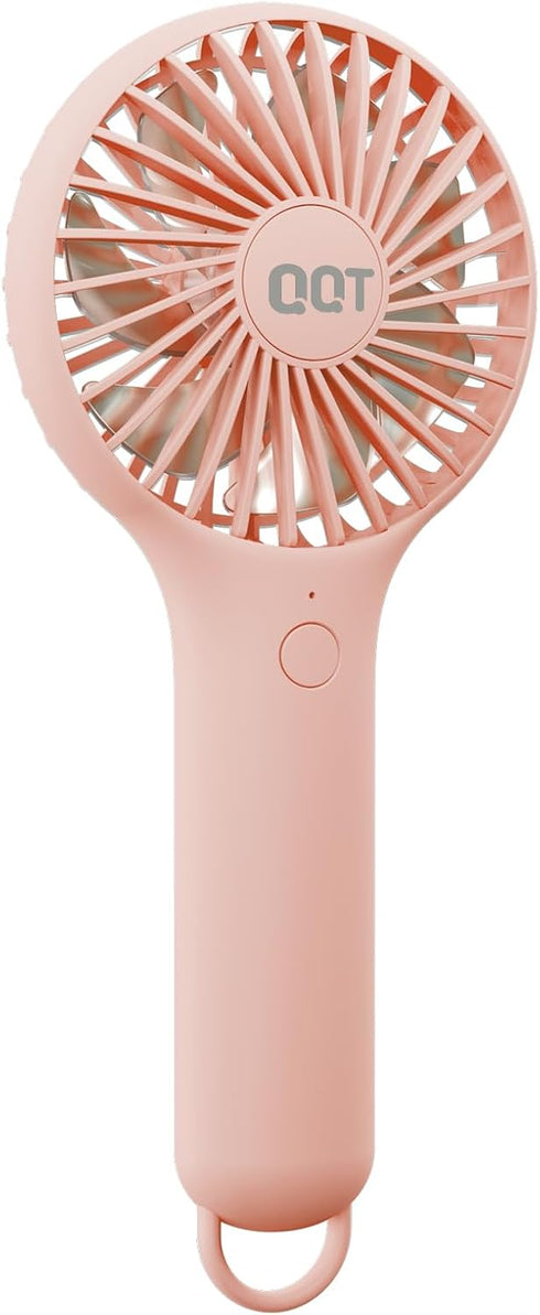 Mini Handheld Fan,Small Personal Fan with 3Speeds,Portable Battery Operated Fans,USB Rechargeable Makeup Eyelash Fan,Strong Hand Fan for Travel Of...
